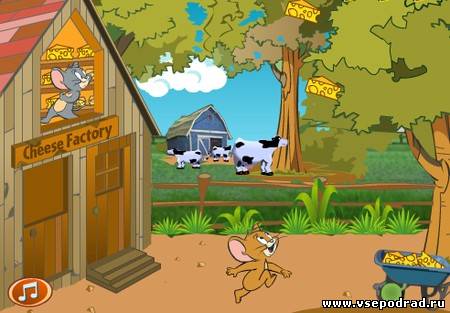 Tom And Jerry in Super Cheese Bounce